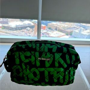 MZ WALLACE NYC graffiti dopp kit cosmetic bag *preowned